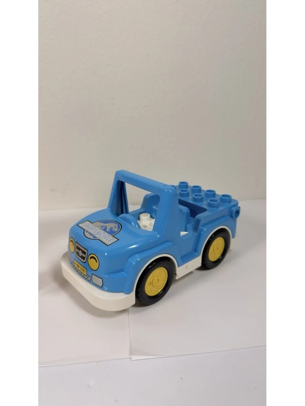 LEGO Duplo Jurassic World 10880 Orange Dinosaur Jeep, Owen Grady Parts